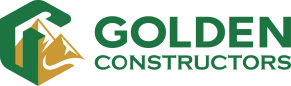 green and gold logo